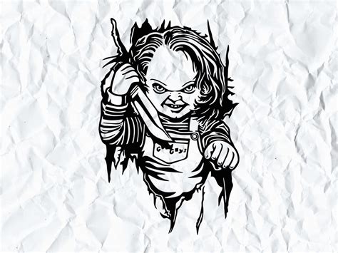 chucky svg free download