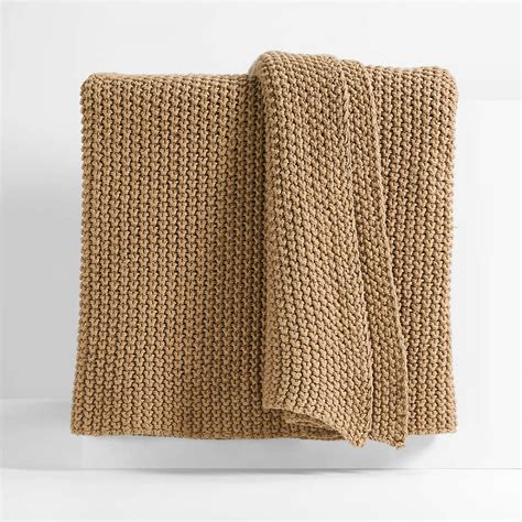 Chunky Knit Throw Canada