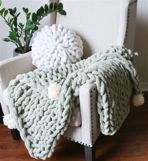 Chunky Knit Throw Matalan