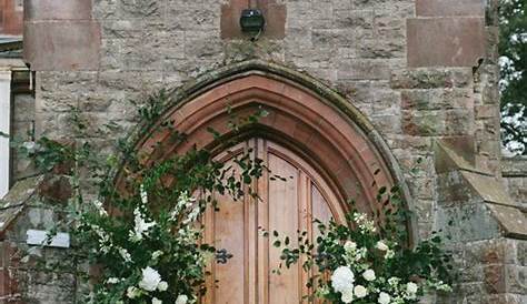 Simple Church Entrance Wedding Decorations ADDICFASHION