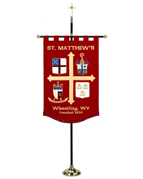 church banner stands & poles