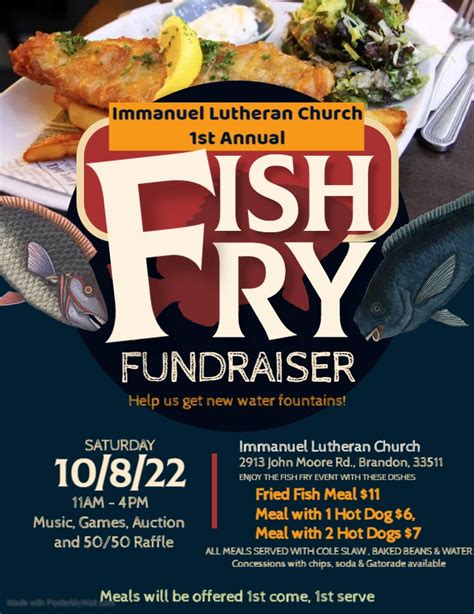 church fish fry fundraiser