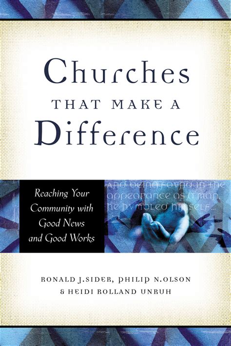 churches making a difference in communities
