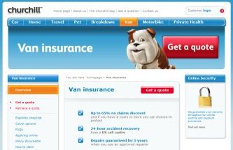 churchill van insurance