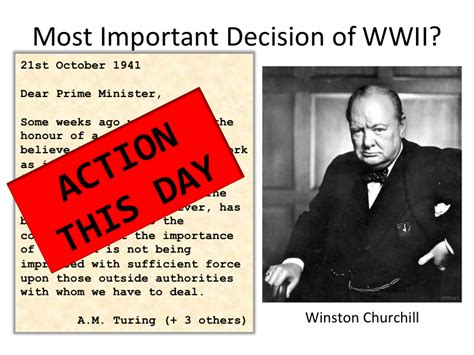 churchill action this day