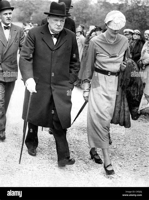 churchill and his wife