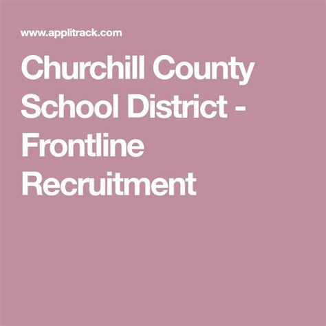 churchill county job openings