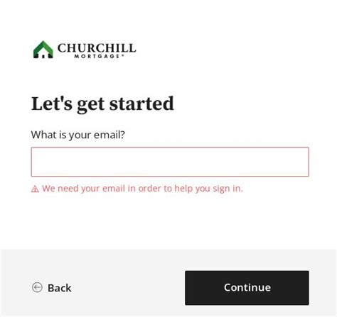 churchill mortgage my account login