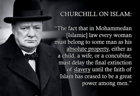 churchill quote about muslims