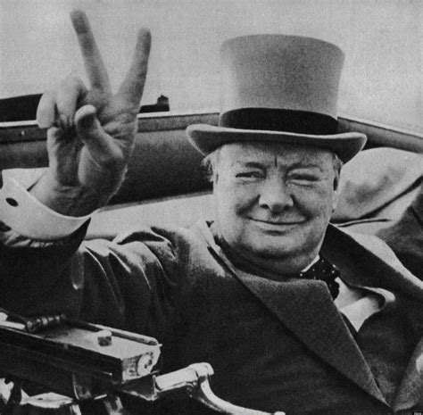 churchill victory gesture