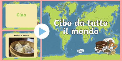 cibo da tutto il mondo