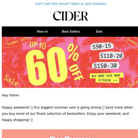 How To Get The Best Cider Coupon Code For 2023
