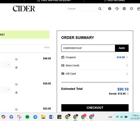 Cider Discount Code Canada