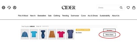 Cider Return Email