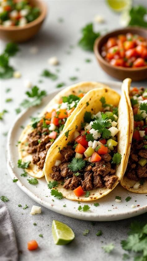 Cilantro Lime Beef Tacos