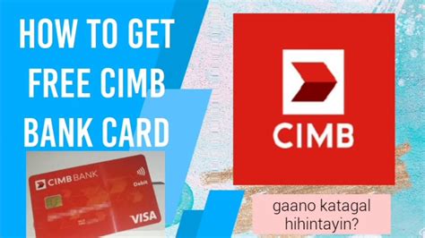 cimb free debit card