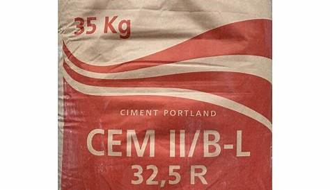 Ciment gris multi usages Technocem calcia sac 35 kg pas cher