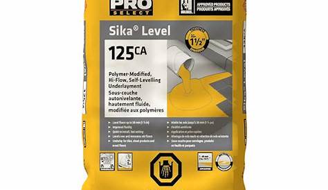 Ciment autonivelant pour plancher intérieur Sika, 22,7 kg