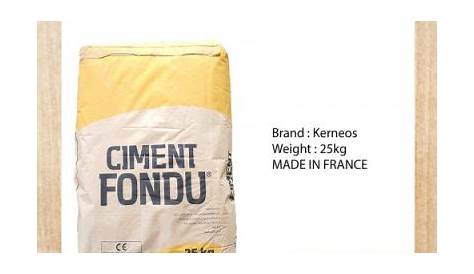 KERNEOS Ciment Fondu sac de 25kg Point.P