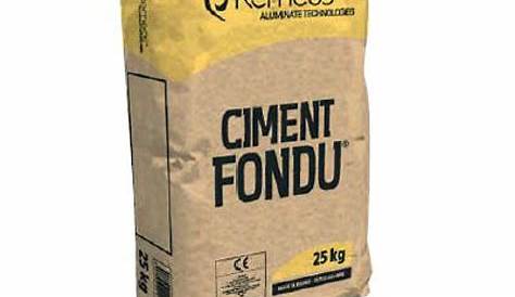 Ciment Fondu Kerneos 25 Kg BAUKING Zement Gesackt