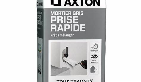 Ciment gris prise rapide CE AXTON, 10 kg Leroy Merlin