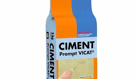 Ciment Prompt Vicat Prise rapide Sader 5kg