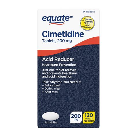 cimetidine 200mg tablets pil
