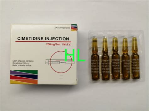 cimetidine injection dosage