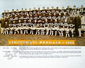 cincinnati bengals 1968 roster