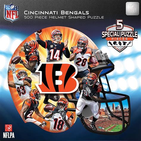 cincinnati bengals 500 piece puzzle