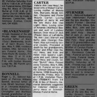 cincinnati enquirer obit