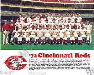 cincinnati reds 1972 team roster