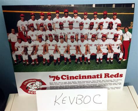 cincinnati reds 1976 team roster