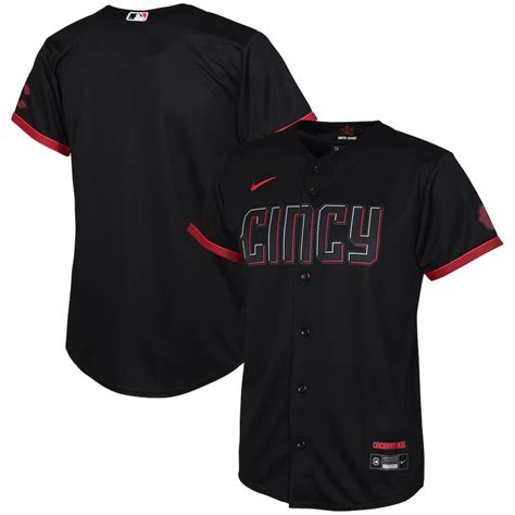 cincinnati reds city connect jersey youth