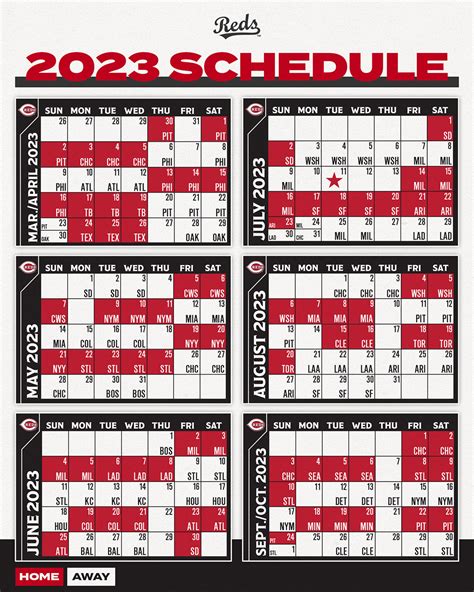 cincinnati reds schedule calendar
