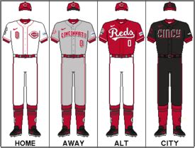 cincinnati reds uniform numbers by year