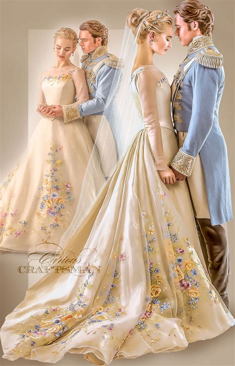 Cinderella New Movie Deluxe Blue Cinderella Wedding Dress Costume