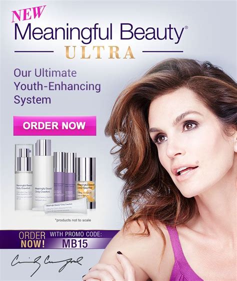 cindy crawford meaningful beauty reviews