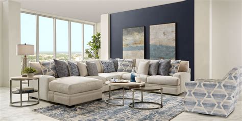 cindy crawford sectional with chaise