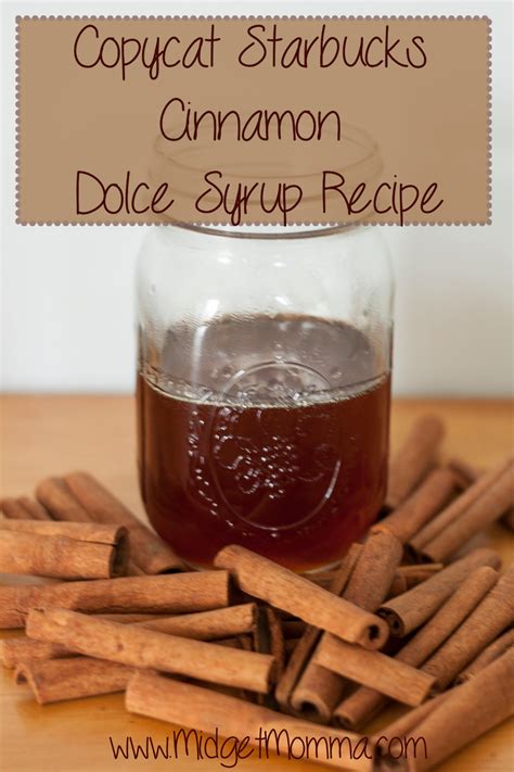 cinnamon dolce syrup