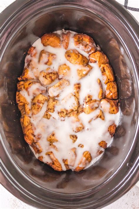 Slow Cooker Cinnamon Rolls Creme De La Crumb