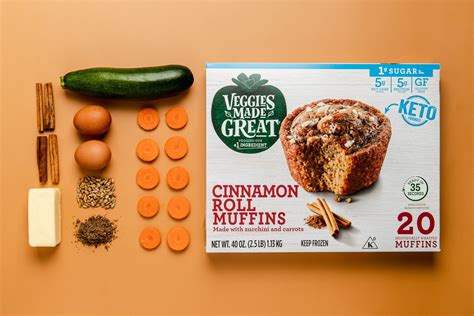 Cinnamon Roll Veggie Muffins