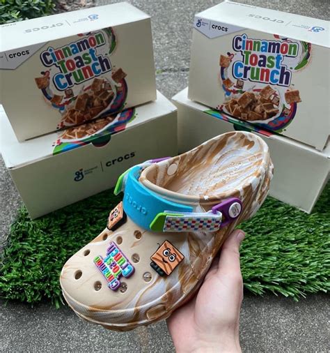 cinnamon toast crunch crocs stockx