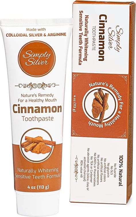 Cinnamon Toothpaste For Sensitive Teeth