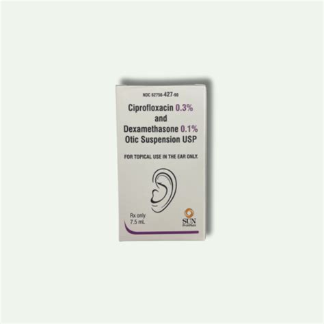 Cipro Dexamethasone Ear Drops