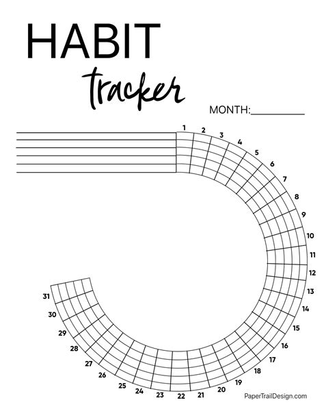 40+ ideas to track in your habit tracker {+Free Printable} Habit