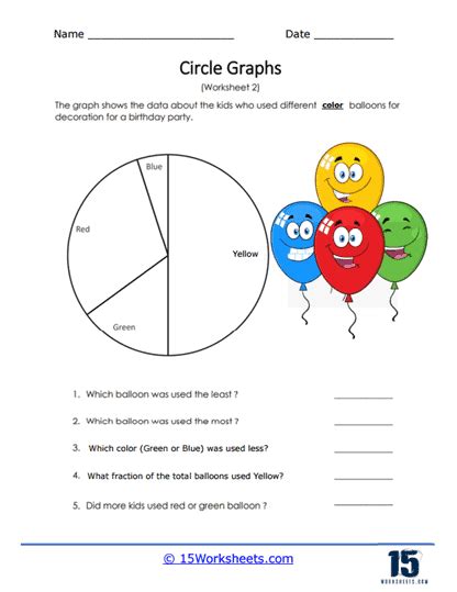 Circle Graph Questions Grade 5