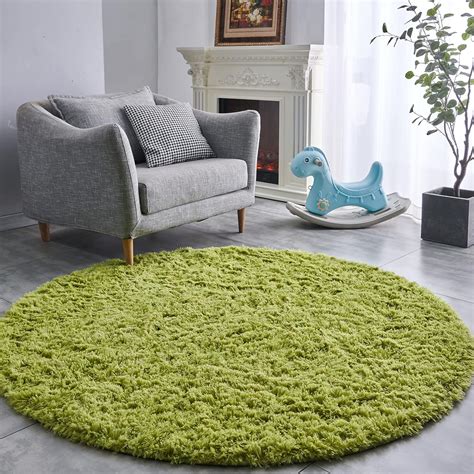 Circle Green Rug