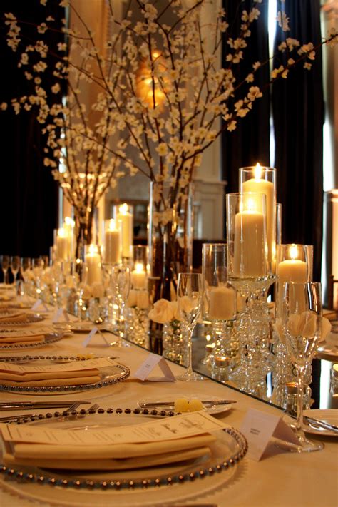 Circle Mirror Table Decoration