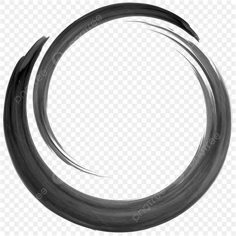 Circle Paint Brush Background